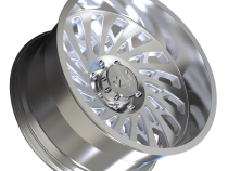 Cast Aluminum Wheels Switchback 9108 PO 22x12 Polished 6 On 139.7 Bolt Pattern -51 Offset Cali Offroad Wheels