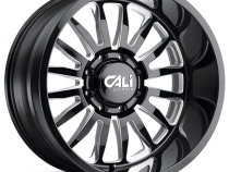 Cast Aluminum Wheels Summit 9110 GB-M 20x10 Milled Spokes Gloss Black 8 On 180 Bolt Pattern -25 Offset Cali Offroad Wheels