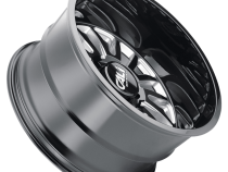 Cast Aluminum Wheels Summit 9110 GB-M 20x9 Milled Spokes Gloss Black 5 On 139.7 Bolt Pattern 0 Offset Cali Offroad Wheels