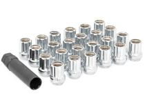 M14x2.0 Wheel Installation Kit w/Lug Nuts and Socket Key Chrome Open End 32-Count Rough Country