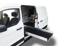 Aluminum Dual Directional Cargo Slide 1000 Lb Capacity 16-19 Chevrolet Express 135 Inch WB (Side) Cargo Ease