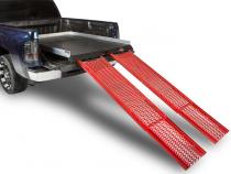 Locker Truck Ramps 2000 Lb Capacity 99-Pres Chevy Silverado/Sierra 94-03 Dodge Ram 75-01 Ford F150, F350 07-10 Toy Tundra Short Bed Cargo Ease