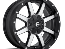 Aluminum Wheels 20X9 Maverick D537 8 On 170 Black Machined 125.2 Bore 1 Offset Fuel Off Road Wheels