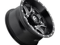 Aluminum Wheels 14X7 Maverick UTV D538 4 On 136 Matte Black Milled 110.2 Bore 38 Offset Fuel Off Road Wheels