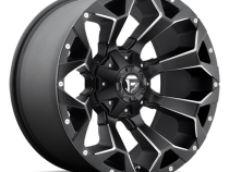 Aluminum Wheels 20X9 Assault D546 5 On 108/5 On 127 Matte Black/Milled 71.5 Bore 30 Offset 8 Spoke Fuel Off Road Wheels