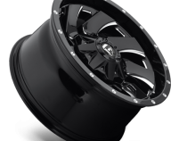 Aluminum Wheels 20X12 Cleaver D574 5 On 139.7/5 On 150 Gloss Black/Milled 110.3 Bore -44 Offset 8 Spoke Fuel Off Road Wheels