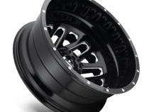 Dually Wheels 20X8.25 Triton Dually D581 8 On 165.1 Gloss Black Milled 121.5 Bore -265 Offset Mesh Spoke Outer Dually Fuel Off Road Wheels