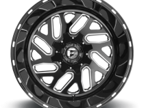 Aluminum Wheels 26X12 Triton D581 5 On 127/5 On 139.7 Gloss Black/Milled 87.1 Bore -44 Offset Mesh Spoke Fuel Off Road Wheels