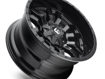Aluminum Wheels 18X8 Sledge D596 5 On 120 Matte Black/Gloss Black Lip 65.3 Bore 35 Offset Fuel Off Road Wheels