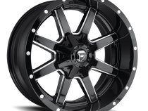 Aluminum Wheels 18X9 Maverick D610 6 On 135/6 On 139.7 Gloss Black Milled 106.4 Bore 1 Offset Fuel Off Road Wheels