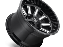 Aluminum Wheels 18X9 Hardline D620 5 On 139.7/5 On 150 Gloss Black/Milled 110.2 Bore 20 Offset Fuel Off Road Wheels
