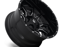 Aluminum Wheels 20X9 Vandal D627 5 On 114.3/5 On 127 Gloss Black/Milled 78.1 Bore 1 Offset 2.22 Lip Fuel Off Road Wheels