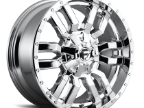 Aluminum Wheels 20X10 Sledge D631 8 On 165.1 Chrome Plated 125.1 Bore -18 Offset Fuel Off Road Wheels