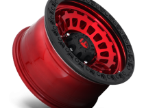 Aluminum Wheels 20X9 Zephyr D632 6 On 135 Candy Red W/Matte Black Ring 87.1 Bore 20 Offset Fuel Off Road Wheels