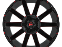Aluminum Wheels 20X10 Contra D643 5 On 114.3/5 On 127 Gloss Red/Milled 78.1 Bore -18 Offset Multi Spoke Fuel Off Road Wheels