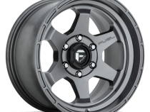 Aluminum Wheels 18X9 Shok D665 6 On 114.3 Matte Anthracite Gray 66.06 Bore 1 Offset Fuel Off Road Wheels