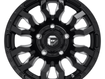 Aluminum Wheels 20X10 Blitz D673 5 On 139.7 Gloss Black Milled 78.1 Bore -18 Offset Multi Spoke 0 Lip Fuel Off Road Wheels