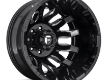 Dually Wheels 20X8.25 Blitz Dually D673 8 On 210 Gloss Black Milled 154.3 Bore -246 Offset Multi Spoke Outer Dually Fuel Off Road Wheels