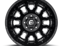 Dually Wheels 20X8.25 Blitz Dually D673 8 On 210 Gloss Black Milled 154.3 Bore -246 Offset Multi Spoke Outer Dually Fuel Off Road Wheels