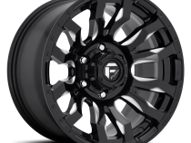 Aluminum Wheels 22X12 Blitz D673 6 On 135 Gloss Black Milled 87.1 Bore -44 Offset Multi Spoke Fuel Off Road Wheels