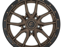 Aluminum Wheels 18X9 Rebel D681 5 On 139.7 Matte Bronze Black Bead Ring 78.1 Bore 1 Offset Fuel Off Road Wheels