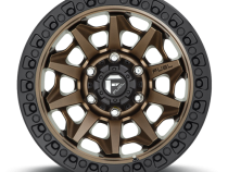 Aluminum Wheels 17X9 Covert D696 6 On 135 Matte Bronze Black Bead Ring 87.1 Bore 1 Offset Multi Spoke Fuel Off Road Wheels