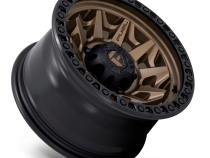 Aluminum Wheels 18X9 Covert D696 5 On 127 Matte Bronze Black Bead Ring 71.5 Bore 20 Offset Multi Spoke Fuel Off Road Wheels
