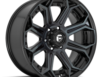 Aluminum Wheels 20X10 Siege D704 6 On 135 Gloss Black Machined Double Dark Tint 87.1 Bore -18 Offset Fuel Off Road Wheels