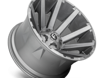 Aluminum Wheels 20X10 Contra Platinum D714 8 On 180 Brush Gunmetal Gray/Clear Tint 124.2 Bore -18 Offset Multi Spoke Fuel Off Road Wheels