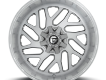 Aluminum Wheels 24X12 Triton Platinum D715 8 On 170 Brush Gunmetal Gray/Clear Tint 125.1 Bore -44 Offset Mesh Spoke Fuel Off Road Wheels