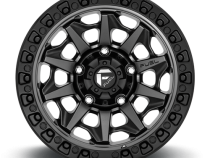 Aluminum Wheels 20X10 Covert D716 5 On 139.7 Matte Gunmetal Gray Black Bead Ring 87.1 Bore -18 Offset Multi Spoke Fuel Off Road Wheels