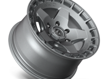 Aluminum Wheels 20X9 Warp D734 5 On 139.7 Matte Gunmetal Gray 78 Bore 1 Offset Fuel Off Road Wheels