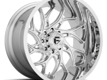 Aluminum Wheels 22X12 Runner D740 8 On 170 Chrome 125.1 Bore -44 Offset Fuel Off Road Wheels