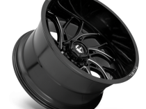Aluminum Wheels 22X10 Runner D741 6 On 139.7 Gloss Black Milled 106.1 Bore -18 Offset Fuel Off Road Wheels