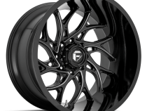 Aluminum Wheels 26X14 Runner D741 6 On 139.7 Gloss Black Milled 106.1 Bore -75 Offset Fuel Off Road Wheels