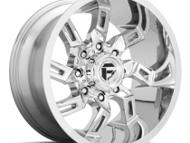 Aluminum Wheels 20X9 Lockdown D746 5 On 139.7 Chrome 78 Bore 1 Offset Fuel Off Road Wheels