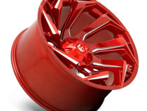 Aluminum Wheels 20X10 Reaction D754 5 On 114.3/5 On 127 Candy Red/Milled 78 Bore -18 Offset Fuel Off Road Wheels