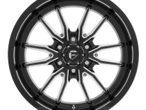 Aluminum Wheels 17X9 Clash 6 D761 6 On 135 Gloss Black Milled 87.1 Bore -12 Offset Multi Spoke Fuel Off Road Wheels