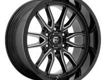 Aluminum Wheels 20X10 Clash 6 D761 6 On 139.7 Gloss Black Milled 106.1 Bore -18 Offset Multi Spoke Fuel Off Road Wheels