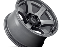 Aluminum Wheels 18X9 Rush D767 6 On 139.7 Matte Gunmetal Gray 106.1 Bore 1 Offset Fuel Off Road Wheels