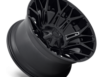 Aluminum Wheels 20X9 Twitch D772 8 On 165.1 Blackout 125.2 Bore 1 Offset Fuel Off Road Wheels