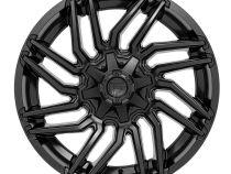 Aluminum Wheels 22X10 Typhoon D775 8 On 165.1 Matte Black 125.2 Bore -18 Offset Fuel Off Road Wheels
