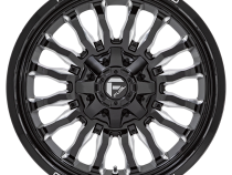 Aluminum Wheels 20X9 Arc D795 8 On 165.1 Gloss Black Milled 125.1 Bore 1 Offset Fuel Off Road Wheels