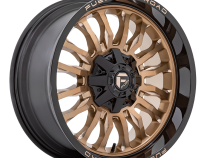 Aluminum Wheels 22X10 Arc D797 8 On 165.1 Platinum Bronze/Black Lip 125.1 Bore -18 Offset Fuel Off Road Wheels