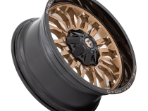 Aluminum Wheels 22X12 Arc D797 8 On 180 Platinum Bronze/Black Lip 124.2 Bore -44 Offset Fuel Off Road Wheels
