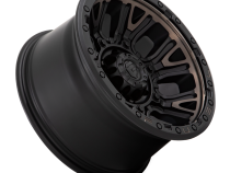 Aluminum Wheels 20X10 Traction D824 5 On 139.7 Matte Black Double Dark Tint 78.1 Bore -18 Offset Fuel Off Road Wheels