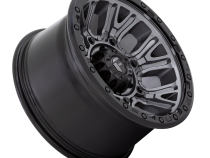 Aluminum Wheels 17X9 Traction D825 6 On 139.7 Gunmetal Gray/Black Ring 106.1 Bore 1 Offset Fuel Off Road Wheels