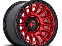 Aluminum Wheels 17X9 Cycle D834 5 On 127 Candy Red/Black Ring 71.5 Bore -12 Offset Fuel Off Road Wheels