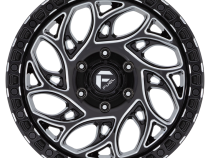 Aluminum Wheels 20X9 Runner OR D840 5 On 139.7 Gloss Black Milled 78.1 Bore 20 Offset Fuel Off Road Wheels