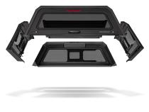 F-150 Truck Bed Cap SmartCapEVO Sport Matte Black For 21-26 Ford F-150 5.5 Foot Short Bed SmartCap